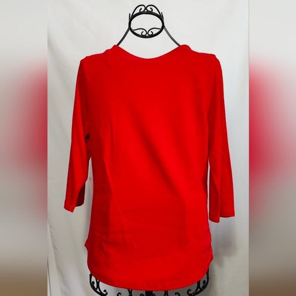Women's Red Top by Kate Park - Medium - NWT - Picture 2 of 9